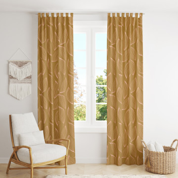 3D Golden Curtain